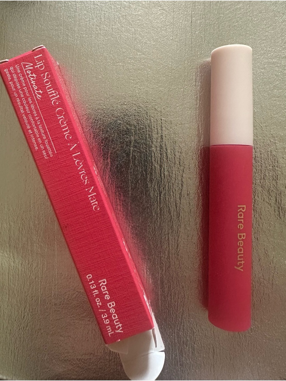 Rare Beauty Lip Soufflé Creme Matte Lipstick - Motivate